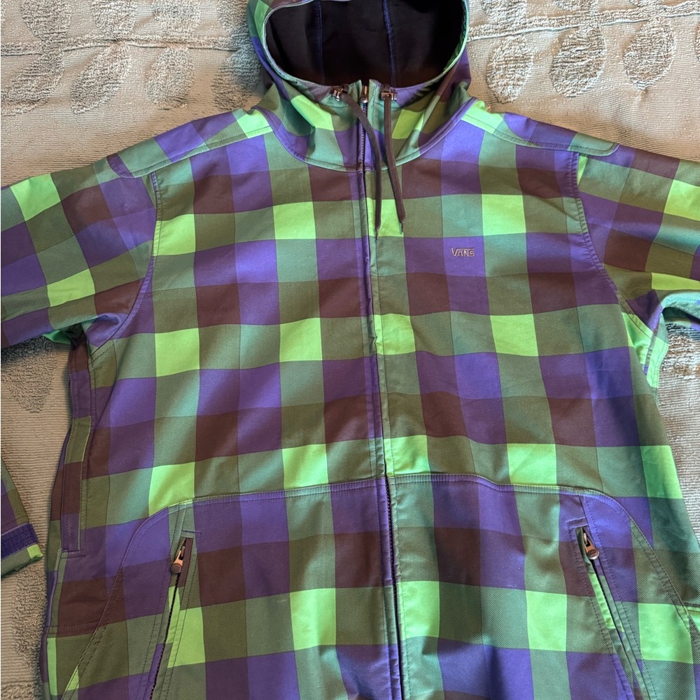 Vans -Checkered men’s snowboard